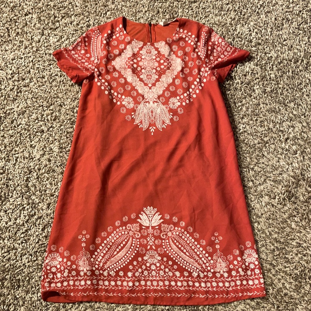 Size Small Orange Dress